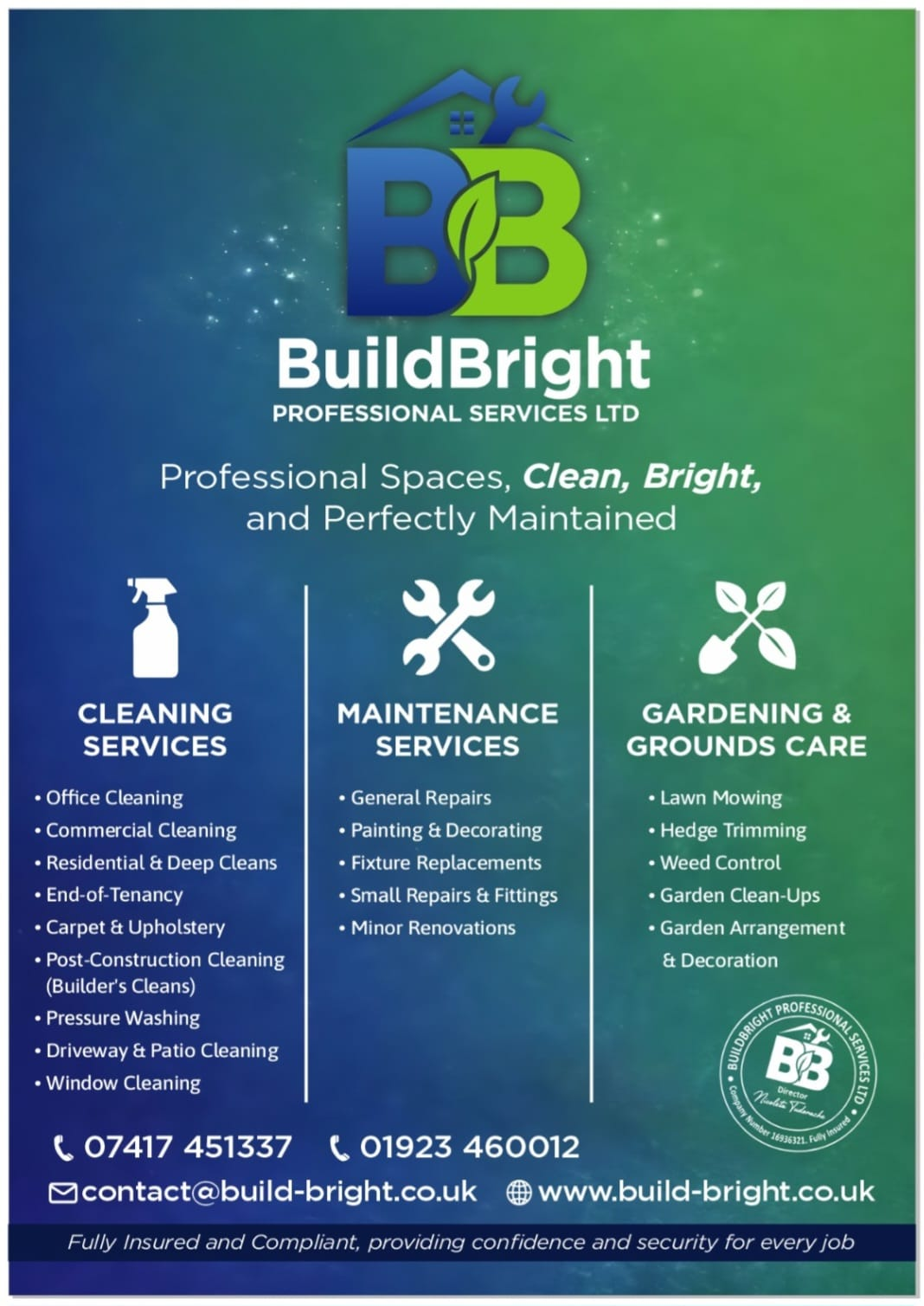 BuildBright services overview